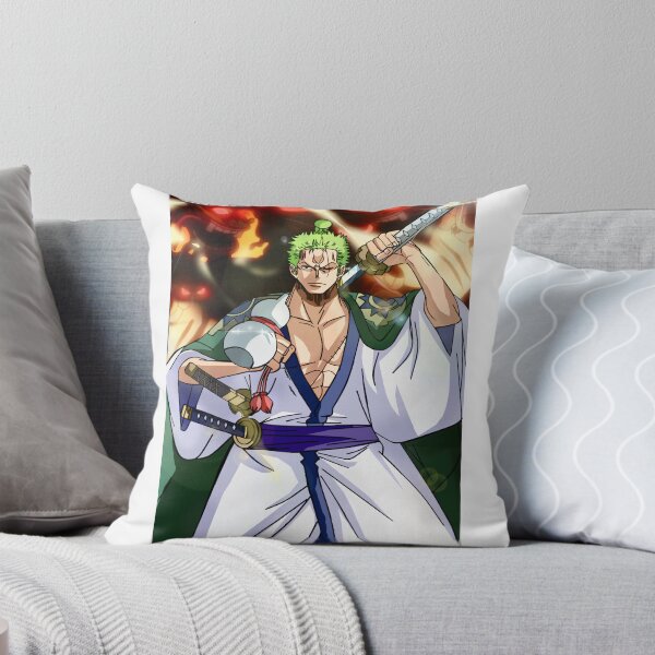 Item preview, One Piece Roronoa Zoro Wano Poster designed and sold by Amanomoon.
