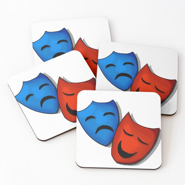 Item preview, Theater Masks designed and sold by Art4forever.
