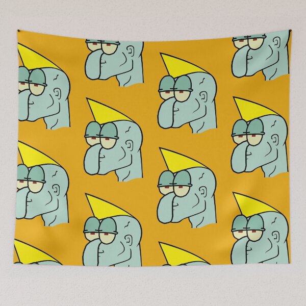 Item preview, SquidChad Chad meme cartoon designed and sold by ChadWizard.