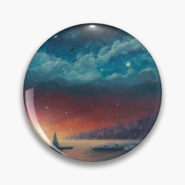 Item preview, Under the Night Sky winter fantasy designed and sold by Dedisun.