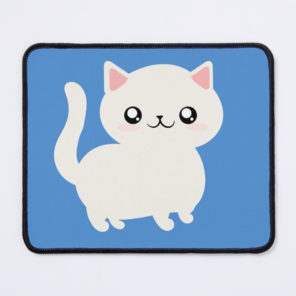 Item preview, white fat cat designed and sold by yessebel.