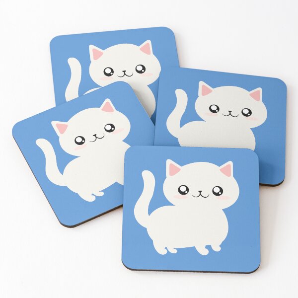 Item preview, white fat cat designed and sold by yessebel.