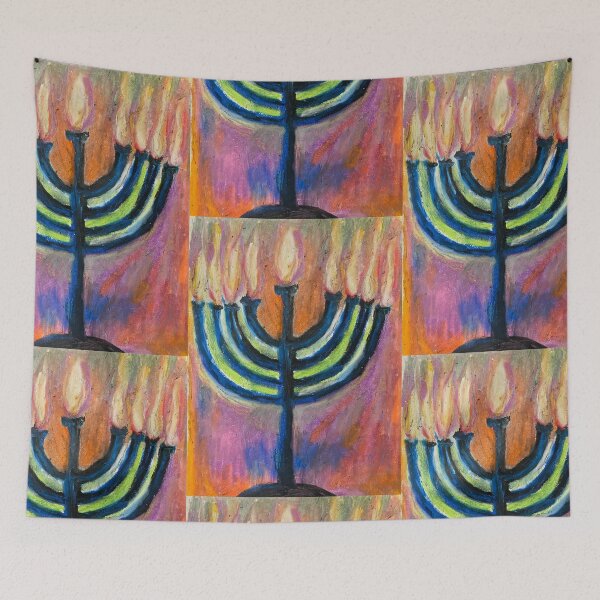 Item preview, Hanukkah Menorah  designed and sold by Judydcreates.