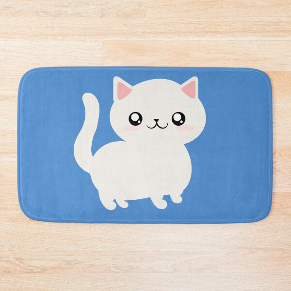 Item preview, white fat cat designed and sold by yessebel.