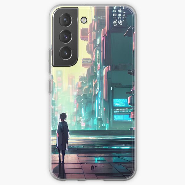 City of lights Samsung Galaxy Soft Case