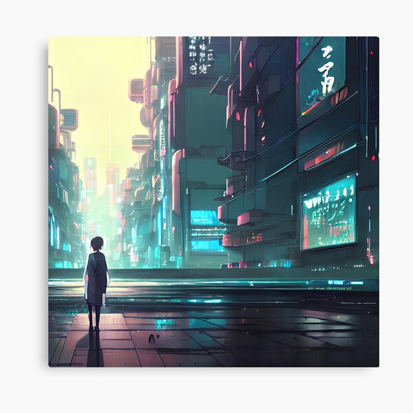 City of lights Canvas Print