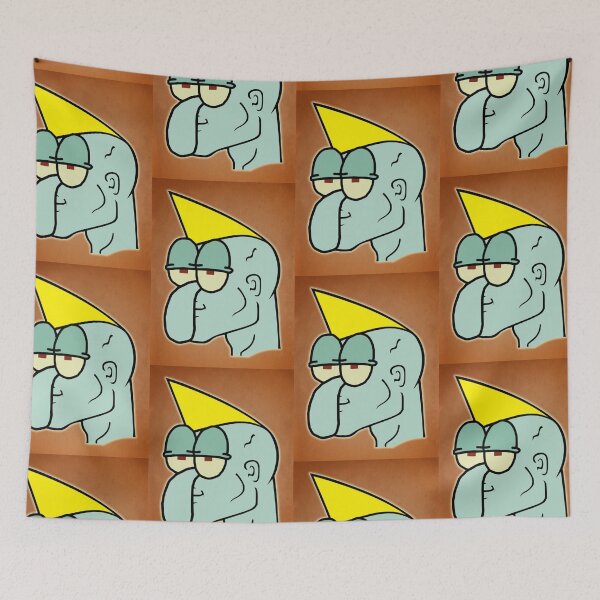 Item preview, SquidChad handsome Chad meme cartoon designed and sold by ChadWizard.