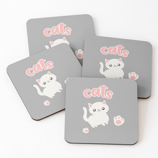 Item preview, cute white fat cat designed and sold by yessebel.
