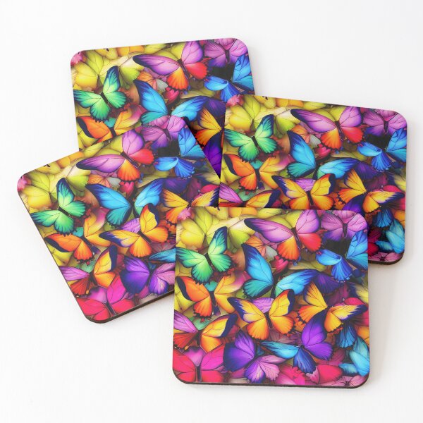 Item preview, Rainbow Butterflies #1 designed and sold by Unicorn Trainwreck.