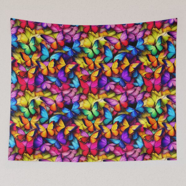 Item preview, Rainbow Butterflies #1 designed and sold by Unicorn Trainwreck.