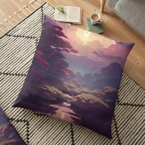 Forêt de rêves Coussin de sol