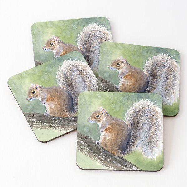 Item preview, Florida Squirrel designed and sold by WaterStrokesArt.