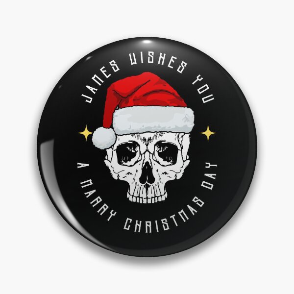 Item preview, JAMES NAME: JAMES CHRISTMAS SKULL HOLYDAY DESIGN. designed and sold by AlexRelax.