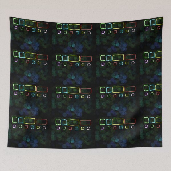 Item preview, Video Game Button Mood Pattern - Neurodivergent designed and sold by jolabrese.