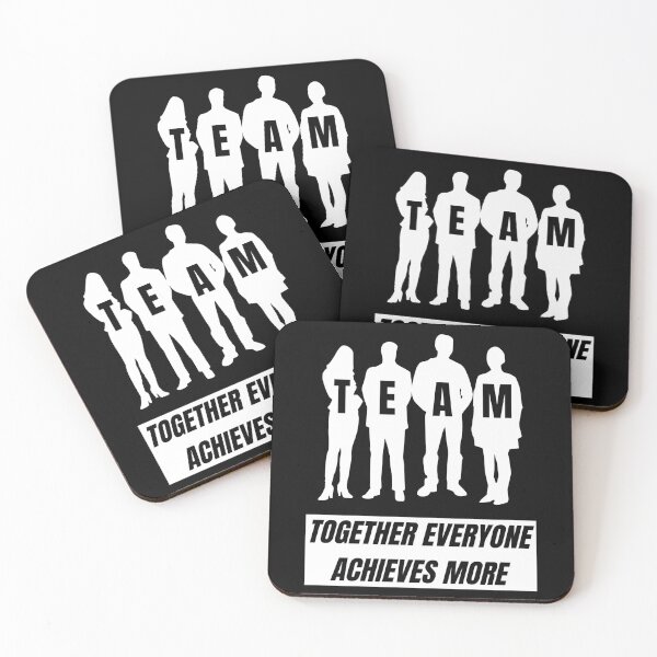 Item preview, Acronym For TEAM | Together Everyone Achieves More (Hollow Font)  designed and sold by ACRONYMSONLY.