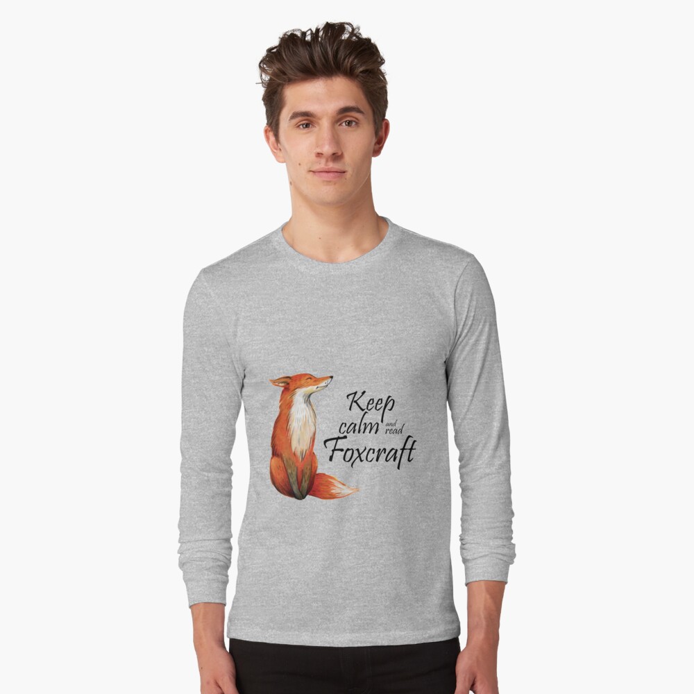 Foxcraft - keep calm and read Essential T-Shirt by cecilemtx | Redbubble