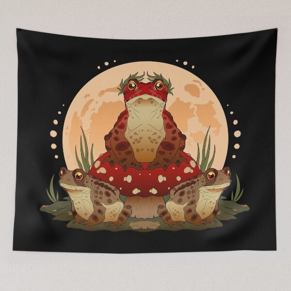 Item preview, Toad King designed and sold by PrairieDevilArt.