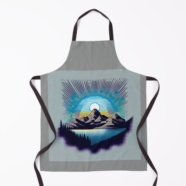 Item preview, Mountains made with dots designed and sold by ljgift.