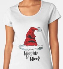 Naughty or Nice? Women's Premium T-Shirt