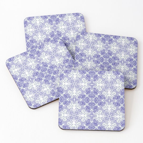 Item preview, Shades of blue tile pattern designed and sold by LKL-Designs.