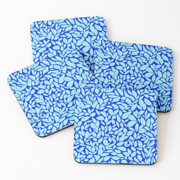 Item preview, Blue Leaf Pattern designed and sold by ArtzandDesignz.