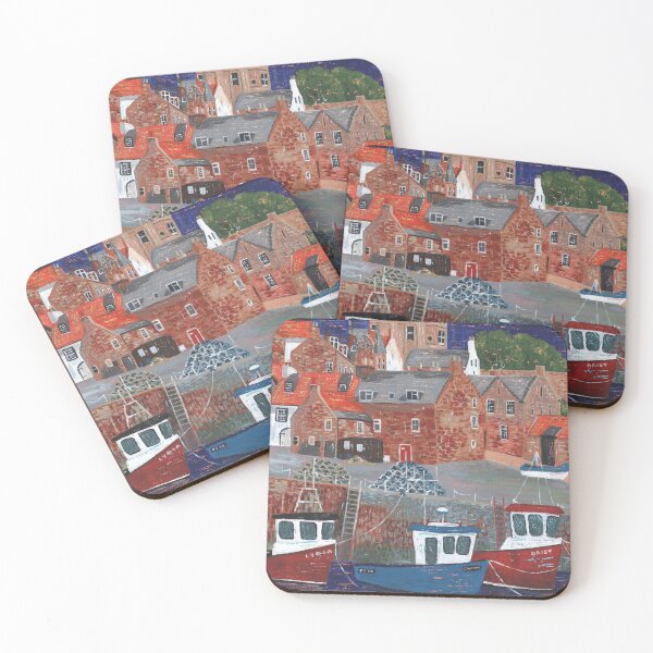 Item preview, Crail Harbour 3 designed and sold by Jan Palmer.