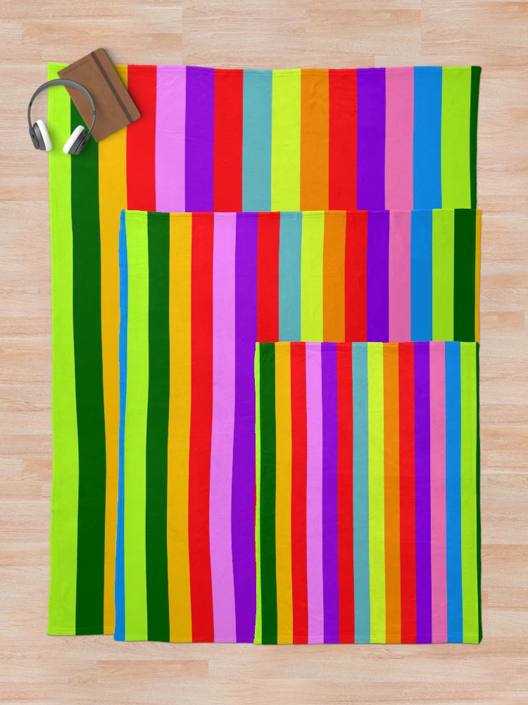 Thumbnail 5 of 6, Throw Blanket, Pattern Colorfull designed and sold by All-Desing.