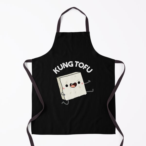 Artikelvorschau, Kung Tofu – Lustige Wortspiele mit Tofu-Essen (dunkler Hintergrund) entworfen und verkauft von punnybone.