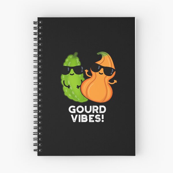 Item preview, Gourd Vibes Funny Veggie Puns (Dark BG) designed and sold by punnybone.