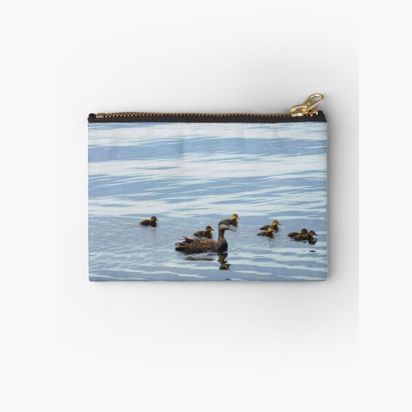 Item preview, Duck family swimming in lake designed and sold by PowerfulPhotos.