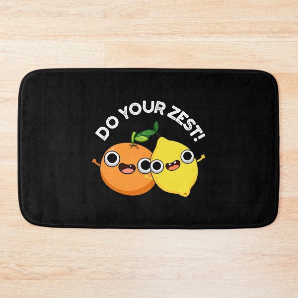 Item preview, Do Your Zest Funny Fruit Puns (Dark BG) designed and sold by punnybone.