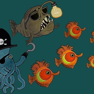 Artwork thumbnail, Fish Gang by JoJoFavro