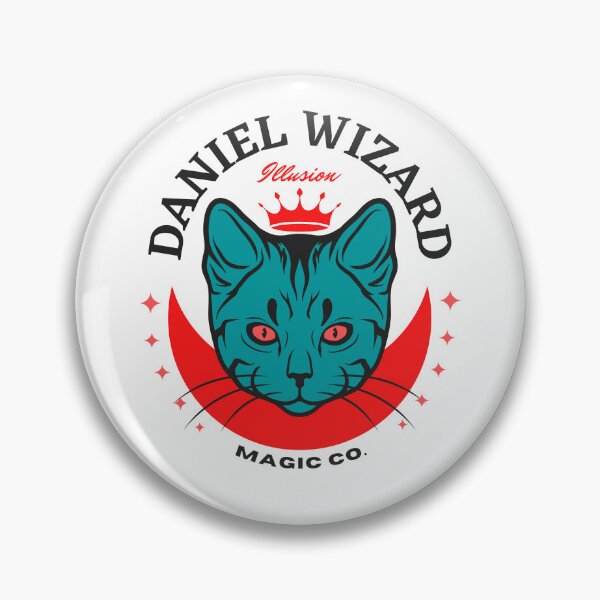 Item preview, DANIEL NAME: DANIEL GREEN WIZARD MAGIC CAT DESIGN. designed and sold by AlexRelax.