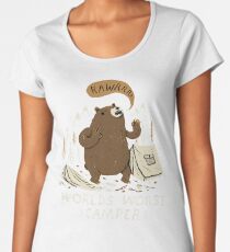 worlds worst camper Women's Premium T-Shirt