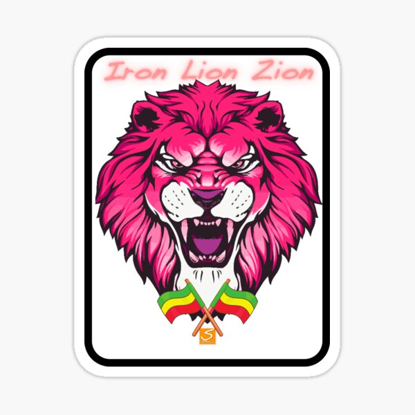 Dance to Reggae | Iron Lion Zion Sticker