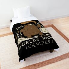 worlds worst camper Comforter
