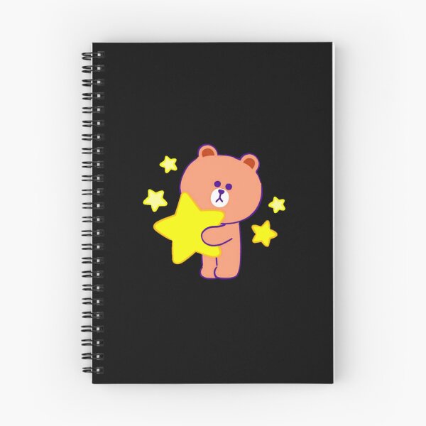 Item preview, Cute  bear with gold stars   designed and sold by MagiCatsophia.