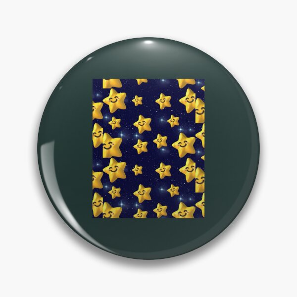 Item preview, Cute Smiling Gold Stars Pattern(Funny) Graphic  designed and sold by MagiCatsophia.