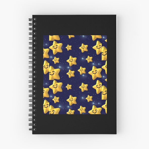 Item preview, Cute Smiling Gold Stars Pattern(Funny) Graphic  designed and sold by MagiCatsophia.