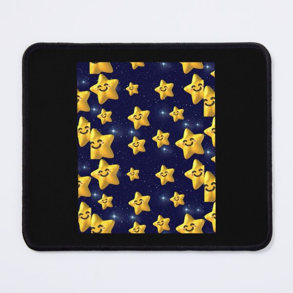 Item preview, Cute Smiling Gold Stars Pattern(Funny) Graphic  designed and sold by MagiCatsophia.