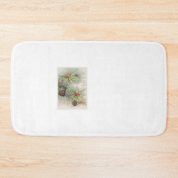 Item preview, Birthday Card Depicting Pines and Flower designed and sold by Oldetimemercan.