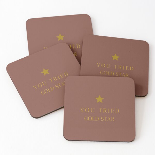Item preview, You Tried Gold Star  (18) designed and sold by MagiCatsophia.