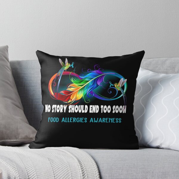 Item preview, Food Allergies Awareness - NO STORY SHOULD END TOO SOON designed and sold by Jennpak.