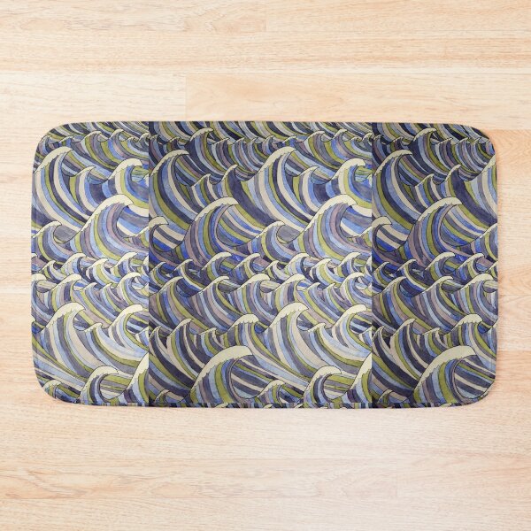 Item preview, Waves, blue green and purple designed and sold by Nicole Hanson.