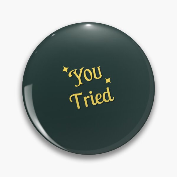 Item preview, You Tried Gold Star  9 designed and sold by MagiCatsophia.
