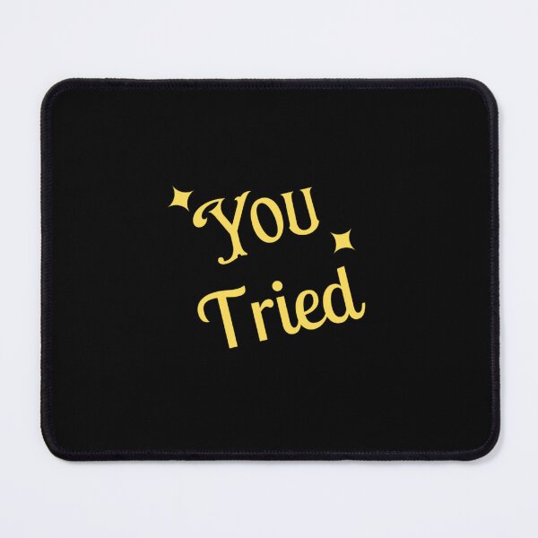 Item preview, You Tried Gold Star 9 designed and sold by MagiCatsophia.