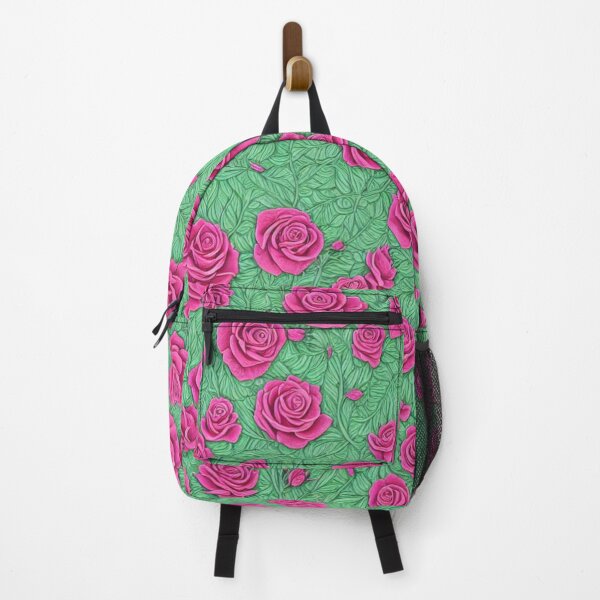 Item preview, Retro Pink Rose Pattern designed and sold by ArtzandDesignz.