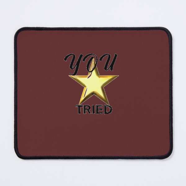 Item preview, You Tried Gold Star 43 designed and sold by MagiCatsophia.