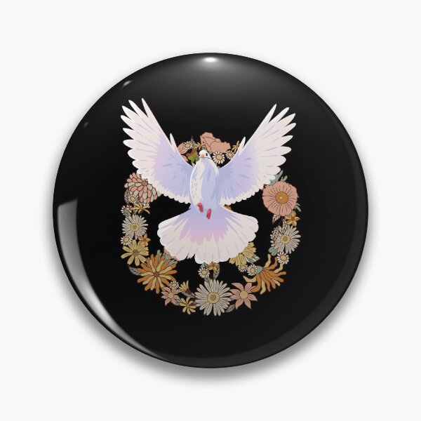 Item preview, peace dove flowers designed and sold by saytinh.
