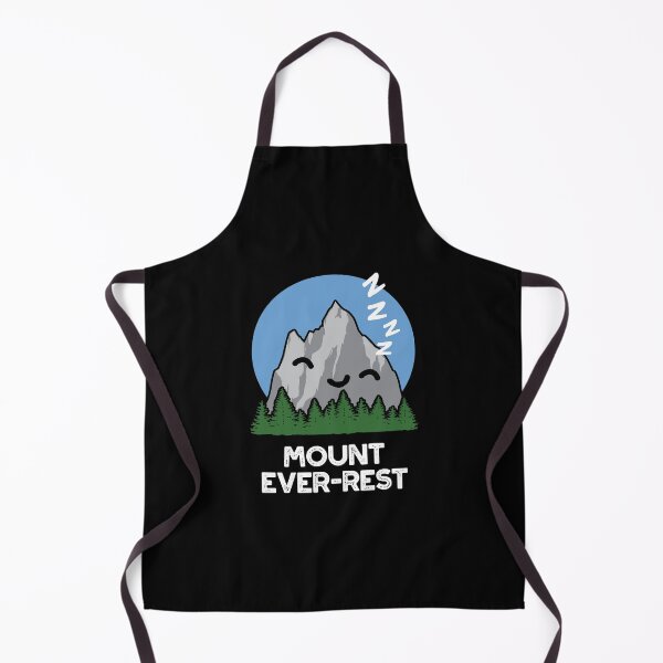 Item preview, Mount Ever-rest Funny Mountain Puns (Dark BG) designed and sold by punnybone.